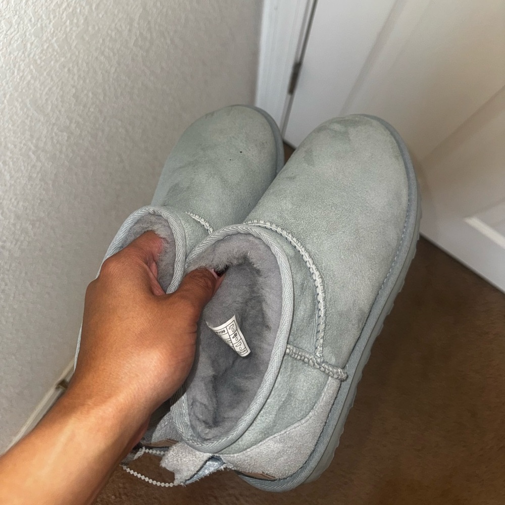 UGG Gray Ankle Boots